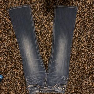 Miss me boot cut jean 33
